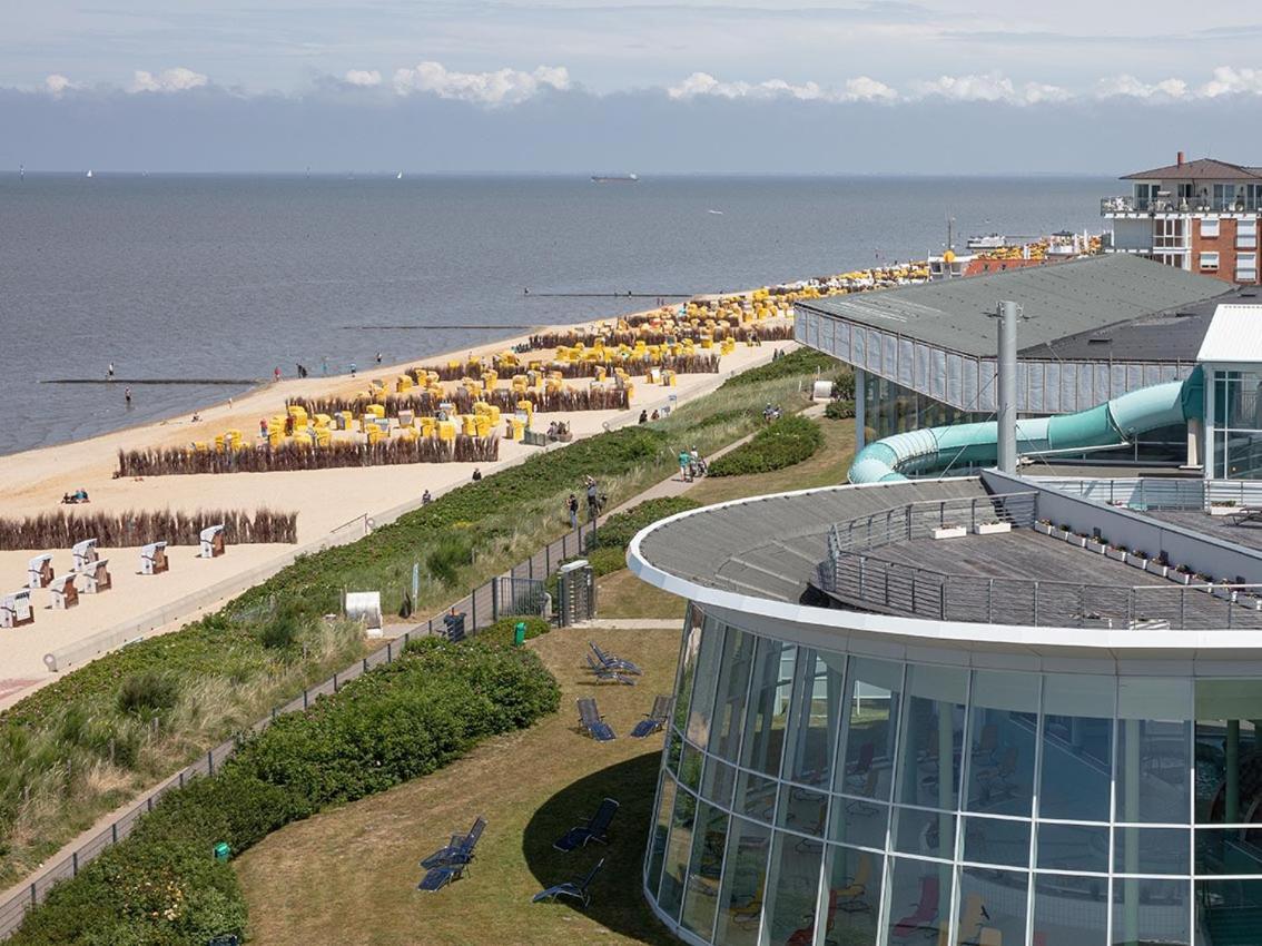 Seehuette Ferienwohnung 5,24 Cuxhaven Dış mekan fotoğraf
